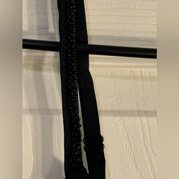 WHBM‎ Blue Watercolor Spaghetti Strap Floral Fit & Flare Dress 6p - Picture 5 of 12